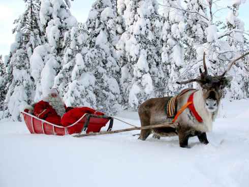 Visit Finland (Nota de Prensa) - Rudolph preparado para repartir regalos